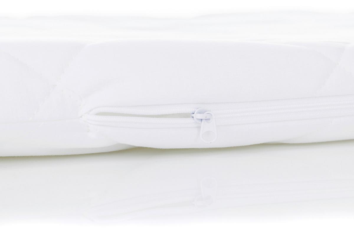 MATERAC DO ŁÓŻKA DOSTAWNEGO 555451 NINO - biały, Basics, tkanina (45/90/4,5cm) - Fillikid