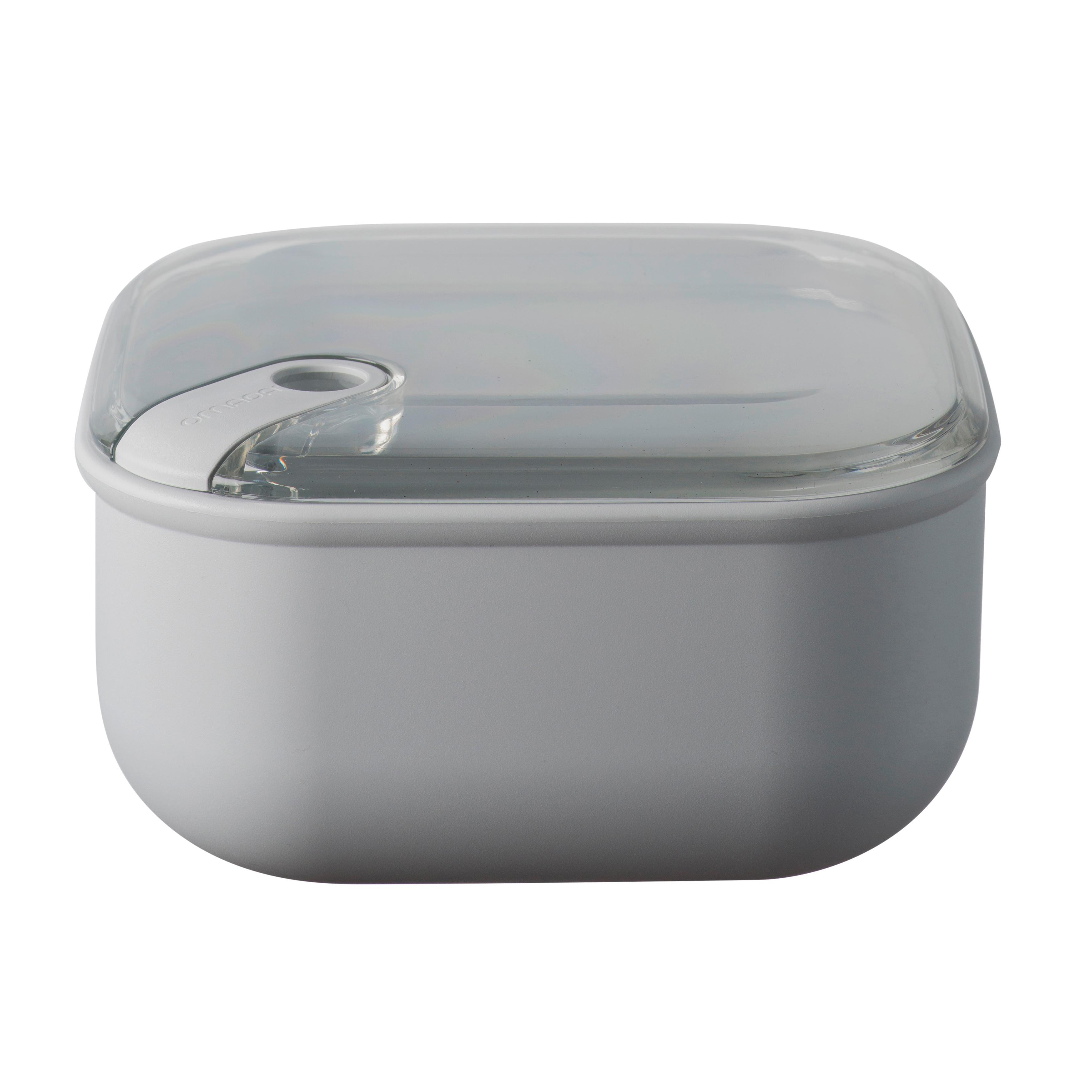 Frischhaltedose Liam in Grau ca. 2 l - Grau, Basics, Kunststoff (19,5/19,5/10,5cm)