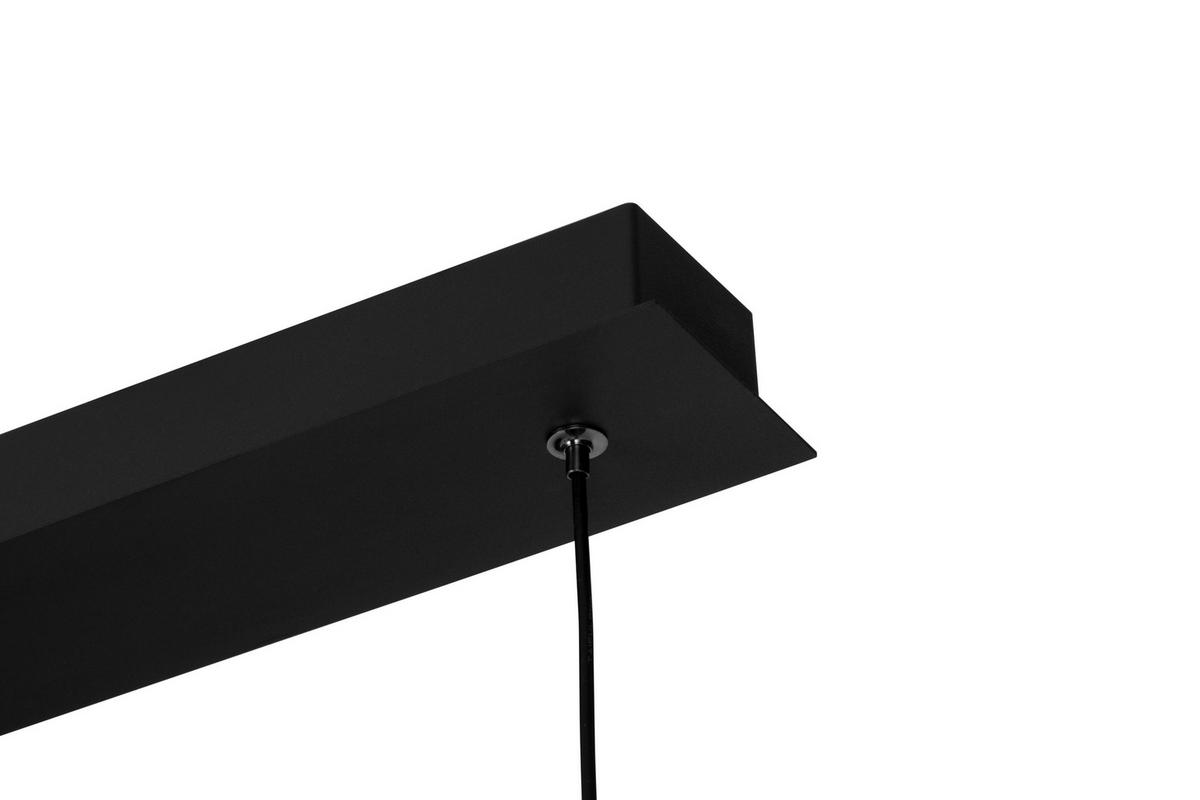 LAMPA WISZĄCA LED BAIA *DK* - czarny, Design, metal/szkło (100/20/180cm) - Dieter Knoll