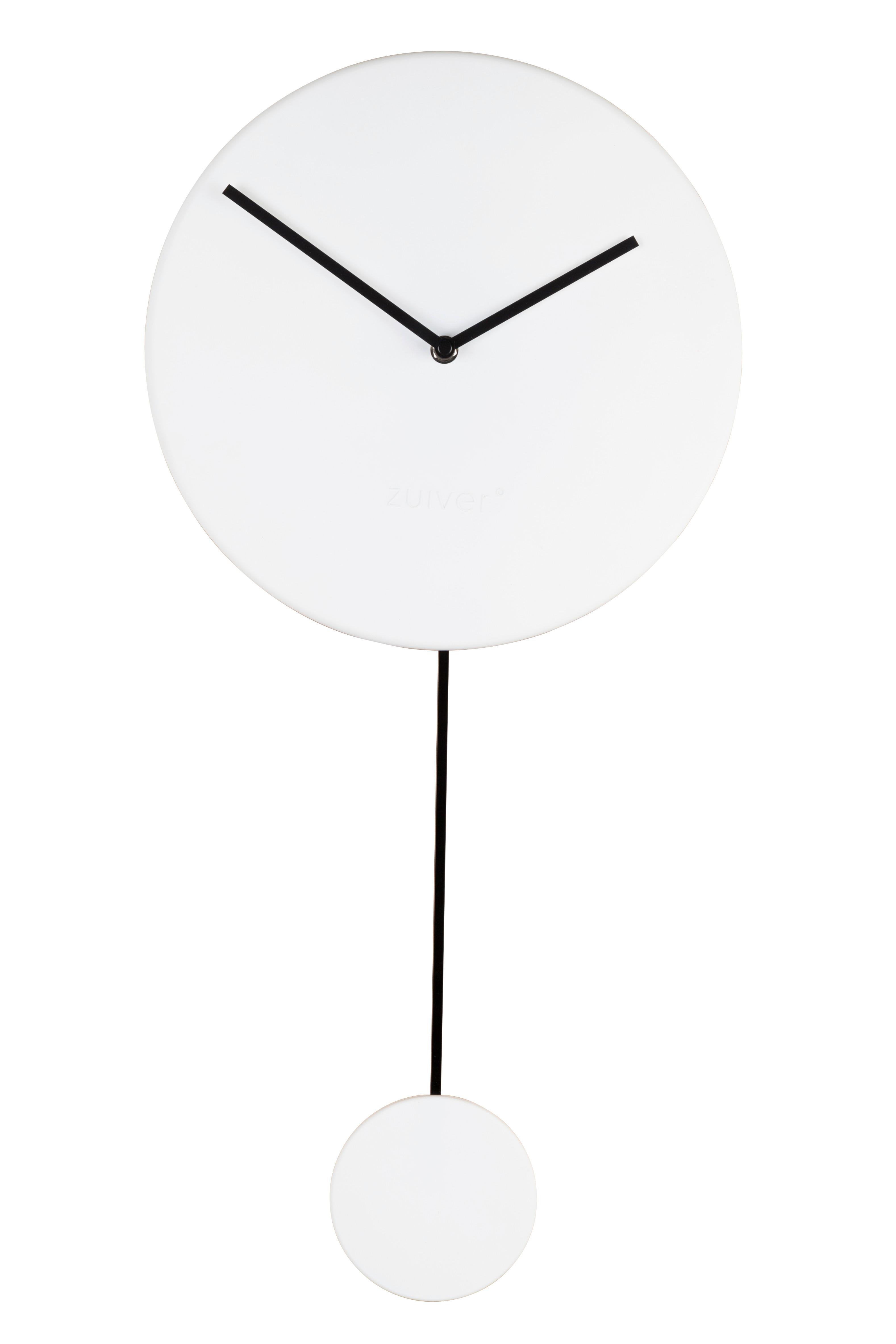 ZEGAR 8500048 - biały, Basics, tworzywo sztuczne (30/63/4cm) - Zuiver