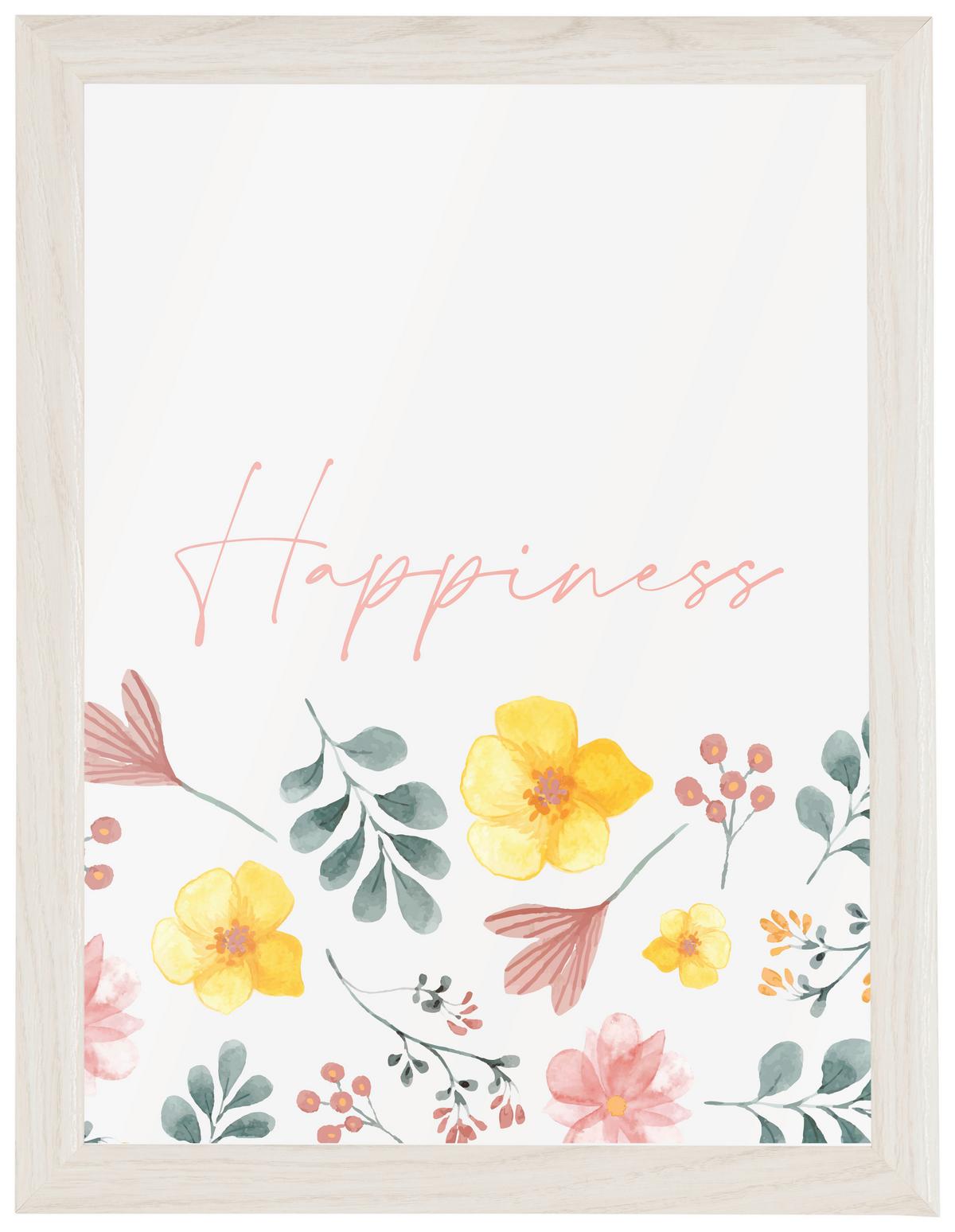 Bilderrahmen Anna in Weiß ca. 30x40cm - Weiß, Holzwerkstoff (30/40cm) - Modern Living