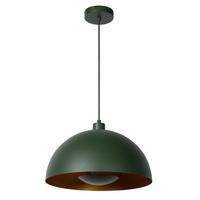 LAMPA WISZĄCA 45496/01/33 SIEMON - zielony/kolor mosiężny, Design, metal (40/150cm) - Lucide