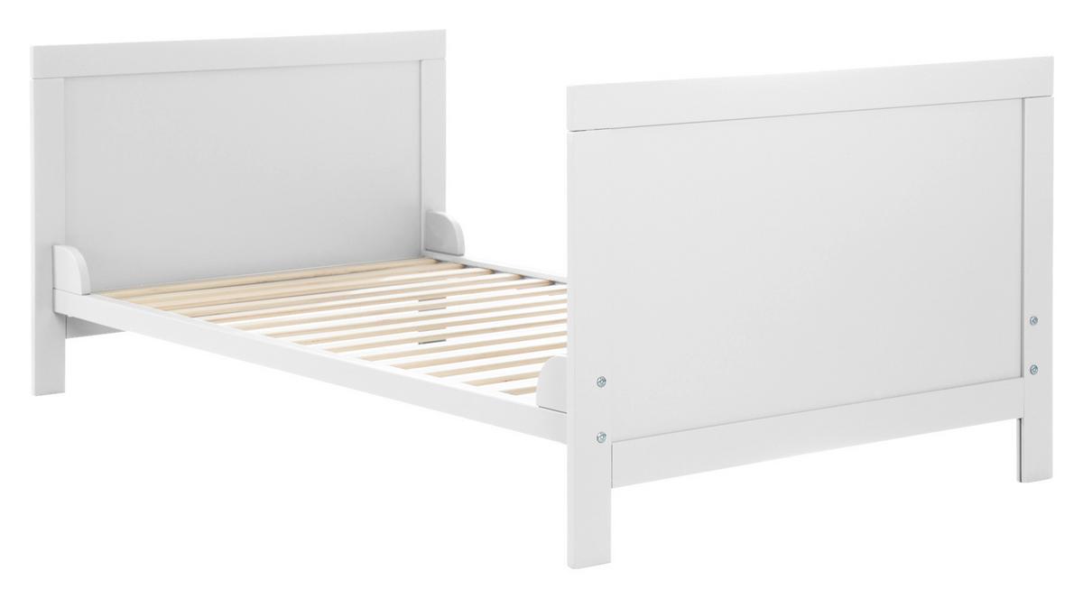 Gitterbettset Magicstar Weiß ca. 70x140cm, 5-teilig - Holzwerkstoff/Textil (70/140cm) - Roba