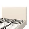 STOFFEN BED ALBA - Beige/Natuurlijke kleuren, Modern, Hout/Kunststof (180/200cm) - Bessagi Home