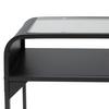 KONSOL FLORENZ -EXKLUSIV- - svart, Modern, metall/trämaterial (90/75/35cm) - Mömax