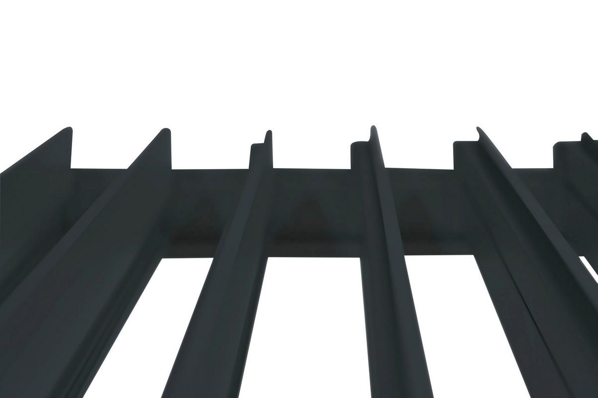 Pergola Mirador Anthrazit ca. 400x250x300 cm - Anthrazit, MODERN, Metall (400/250/300cm) - Gardenson