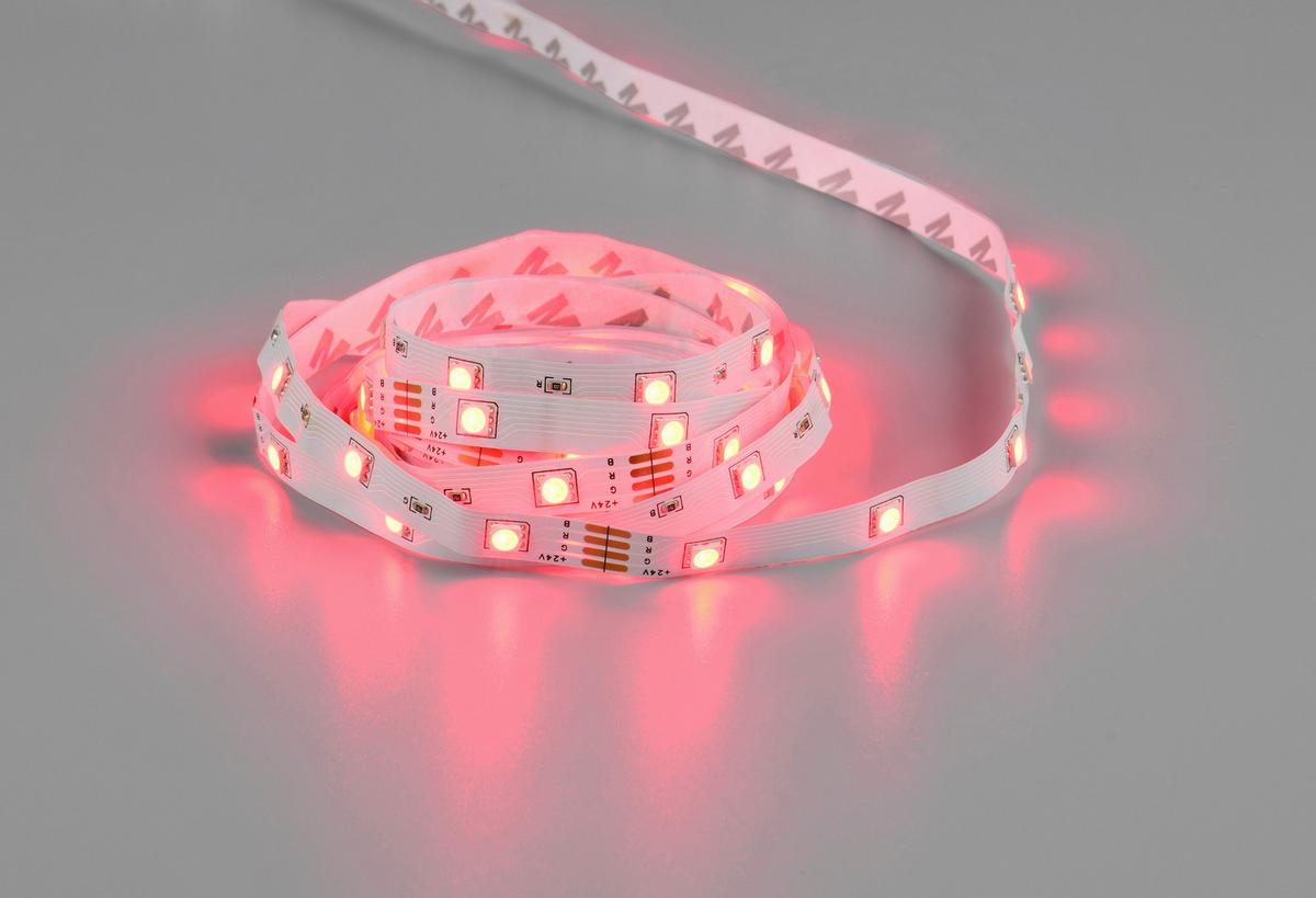 Bandă cu LED Lichti 1 - alb, Konventionell, plastic/metal (300cm) - Mömax