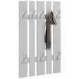 Wandgarderobe in Weiß - Weiß, MODERN, Holzwerkstoff (65/100/9cm) - MÖMAX modern living
