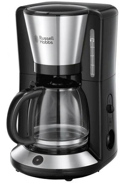 EKSPRES PRZELEWOWY COMPACT HOME - kolor stalowy/czarny, Basics, tworzywo sztuczne (20/31/19cm) - Russell Hobbs