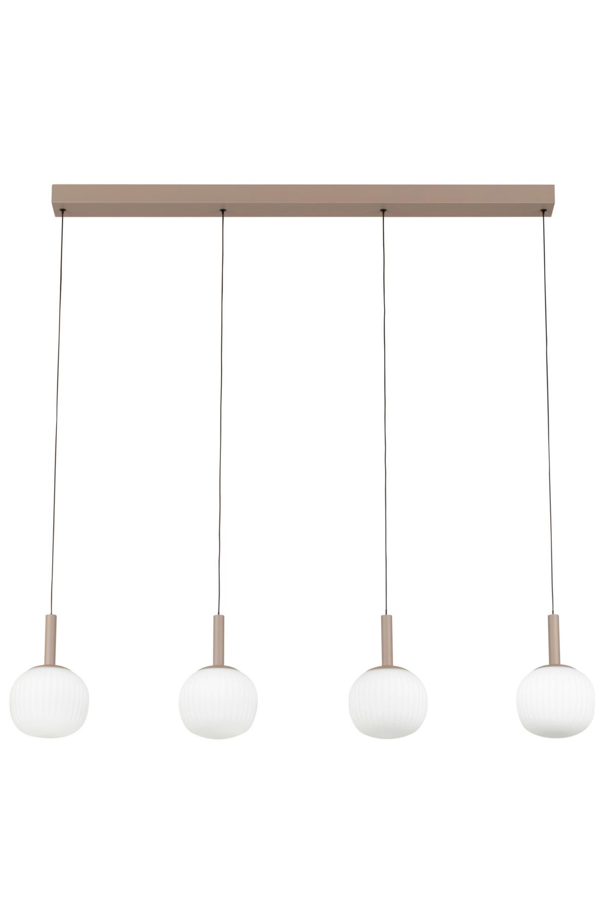 LAMPA WISZĄCA LED SWINDON *SBN* - biały, Design, metal/szkło (114/15/150cm) - Novel