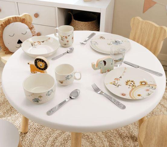 ZESTAW NACZYŃ DLA DZIECI 14-8673-8435 VILLEROY&BOCH - różnokolorowy, Design, metal/ceramika (26,5/13,5/24cm) - Villeroy & Boch