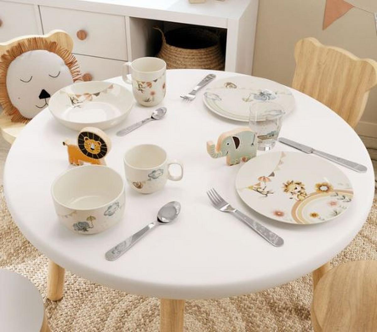 ZESTAW NACZYŃ DLA DZIECI 14-8673-8435 VILLEROY&BOCH - różnokolorowy, Design, metal/ceramika (26,5/13,5/24cm) - Villeroy & Boch