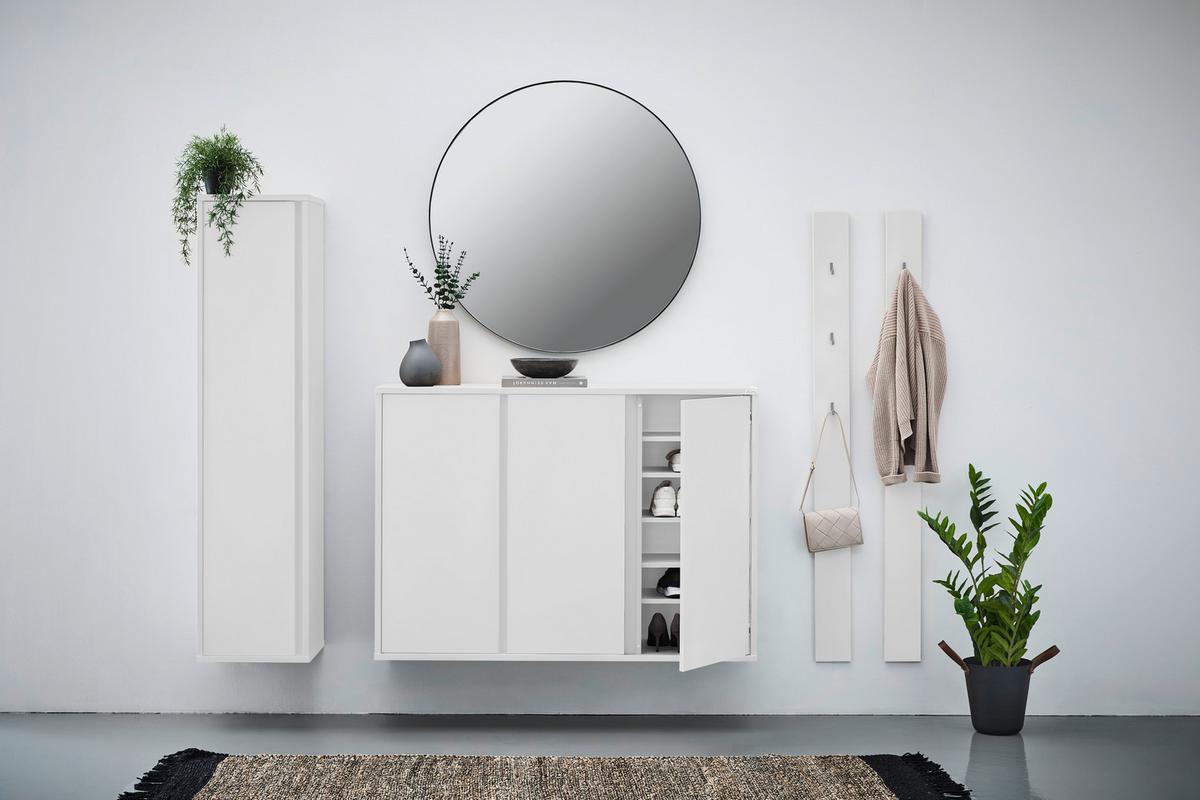 PANEL DO PRZEDPOKOJU LIV - biały, Konventionell, materiał drewnopochodny (26/165/1,6cm) - Xora