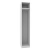 GARDEROBSSTOMME UNIT -BASED- - vit, Modern, trämaterial (45,6/242,2/56,5cm) - Based