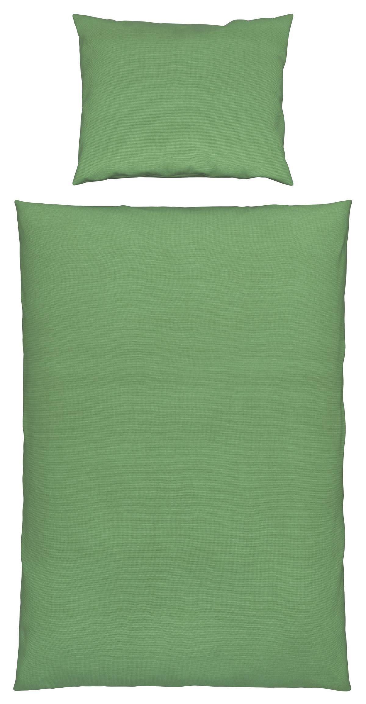 Ágyneműhuzat-garnitúra Waffel - zöld, Modern, textil (140/200cm) - Modern Living