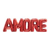 Dekoschriftzug Amore Rot - Rot, MODERN, Keramik (34/2,5/10cm) - Mömax