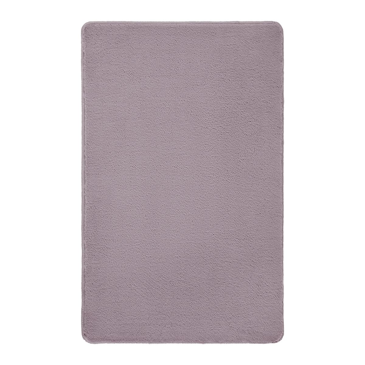 Műszőrme Szőnyeg Tom 50/80 - lila/bézs, Konventionell, szőrme (50/80cm) - Mömax