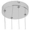 LED-HÄNGLAMPA LENORE - kromfärg, Modern, metall/plast (60/120cm) - Premium Living