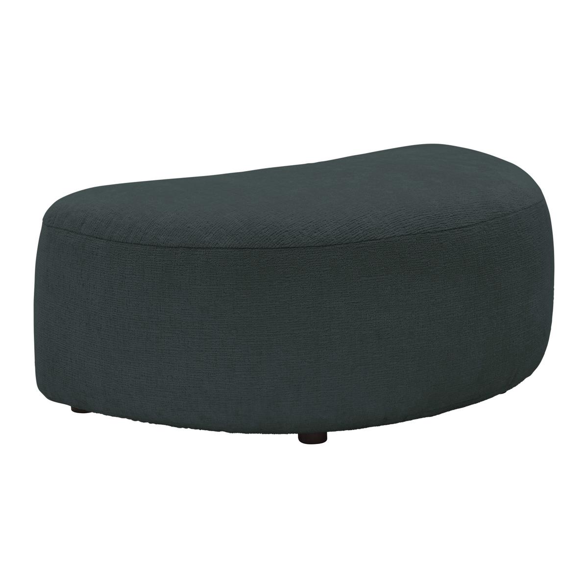 Hocker Leonas Anthrazit - Anthrazit/Schwarz, MODERN, Kunststoff/Textil (102/42/66cm) - Premium Living
