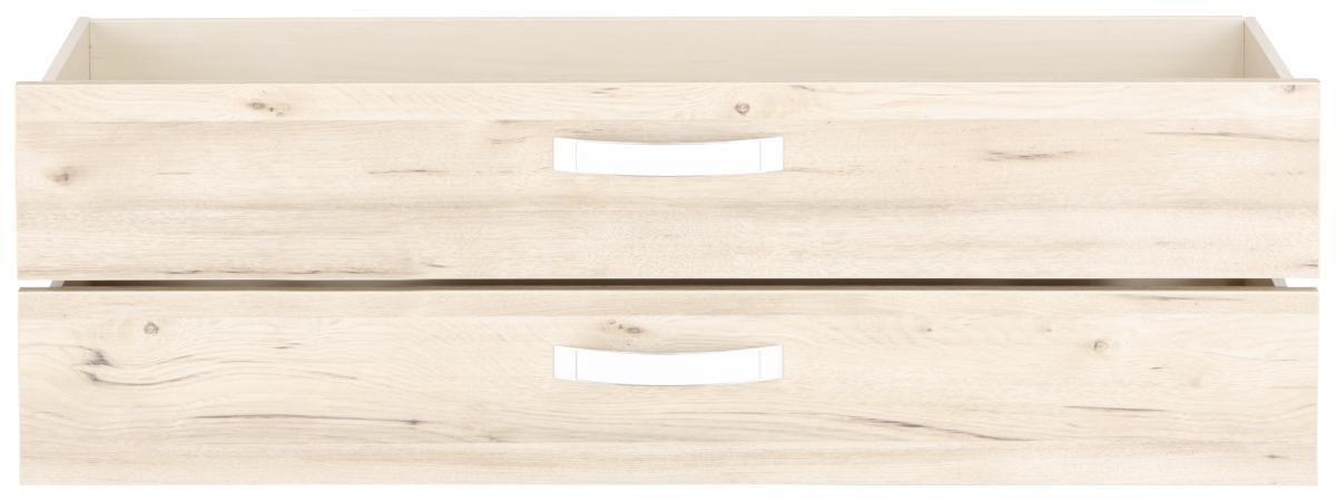 Schubkasteneinsatz in Eichefarben 2er Set - Eichefarben, Modern, Holzwerkstoff/Kunststoff (114/40/37cm) - Premium Living