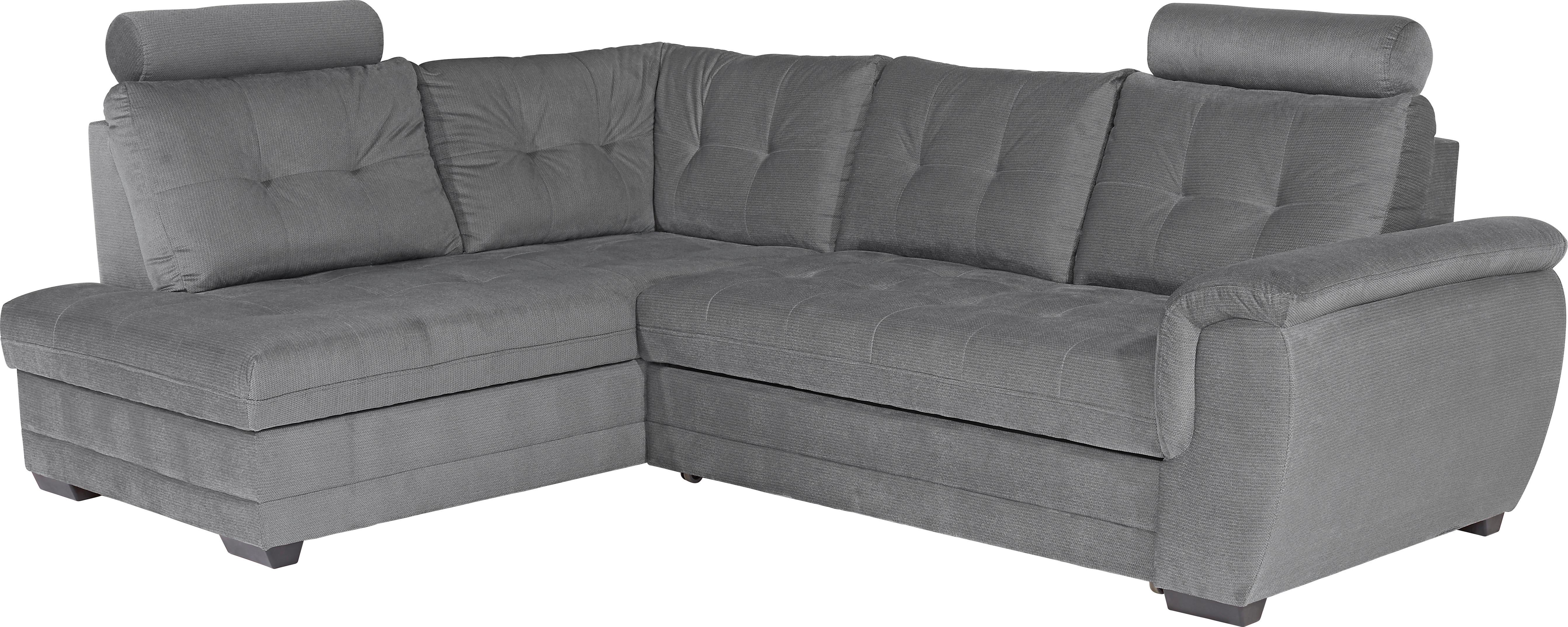 Canapea modulară Falco - gri închis, Konventionell, textil (183/251cm) - Mömax