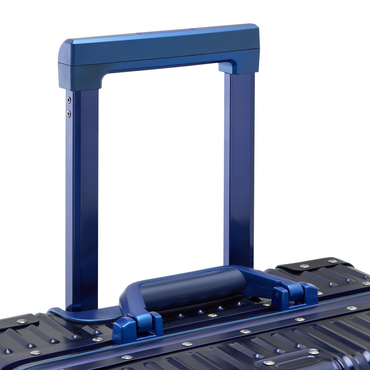 Reisekoffer Dubai Blau - Blau, KONVENTIONELL, Metall (56/36/22cm) - Mömax