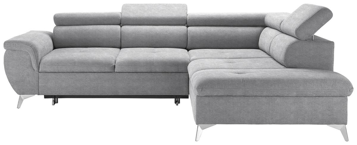 Coltar MONK - gri deschis, Konventionell, textil (222-271/80-101/113cm) - Mömax
