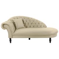 Damski Ležaj Cupido - bež/crna, Design, tekstil/drvo (216/91/103cm) - Mömax