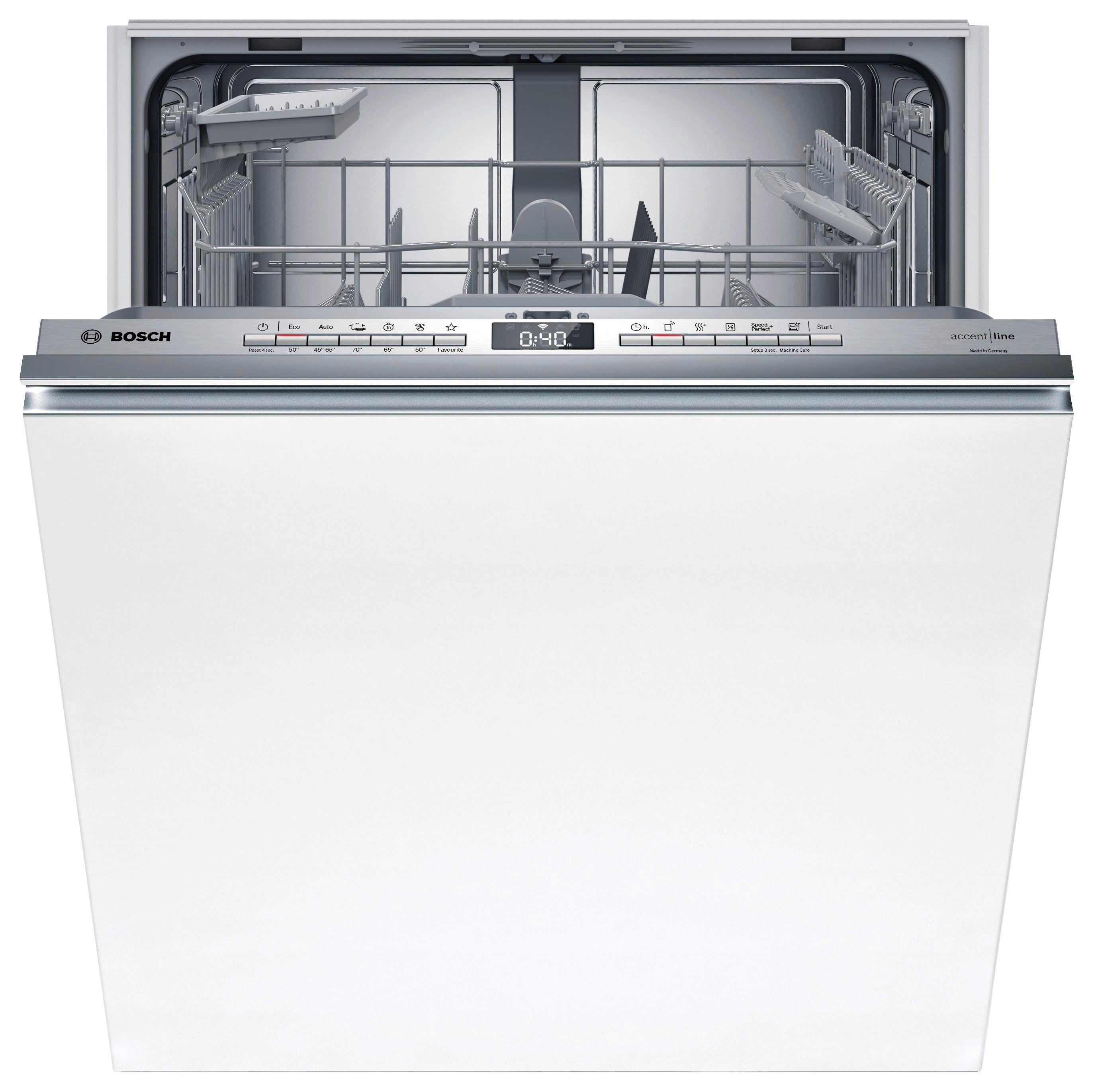 Geschirrspüler SMV4HB802E - Weiß, Natur, Metall (59,8/81,5/55cm) - Bosch