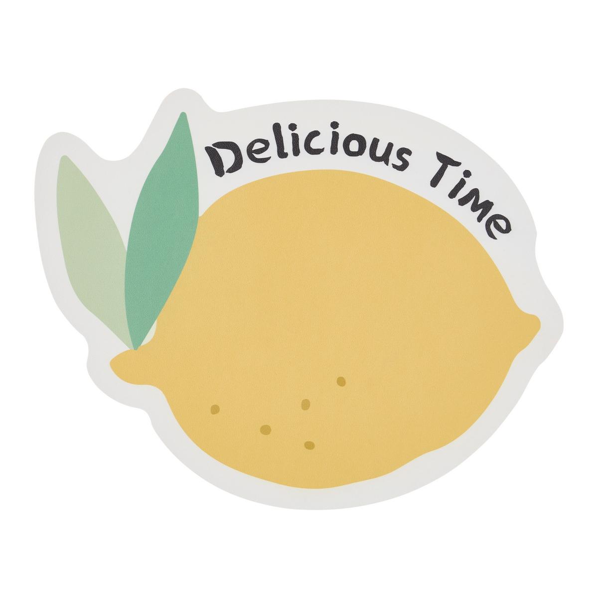 Tischset Adria diverse Designes - Weiss/Gelb, Konventionell, Kunststoff (43/30cm)