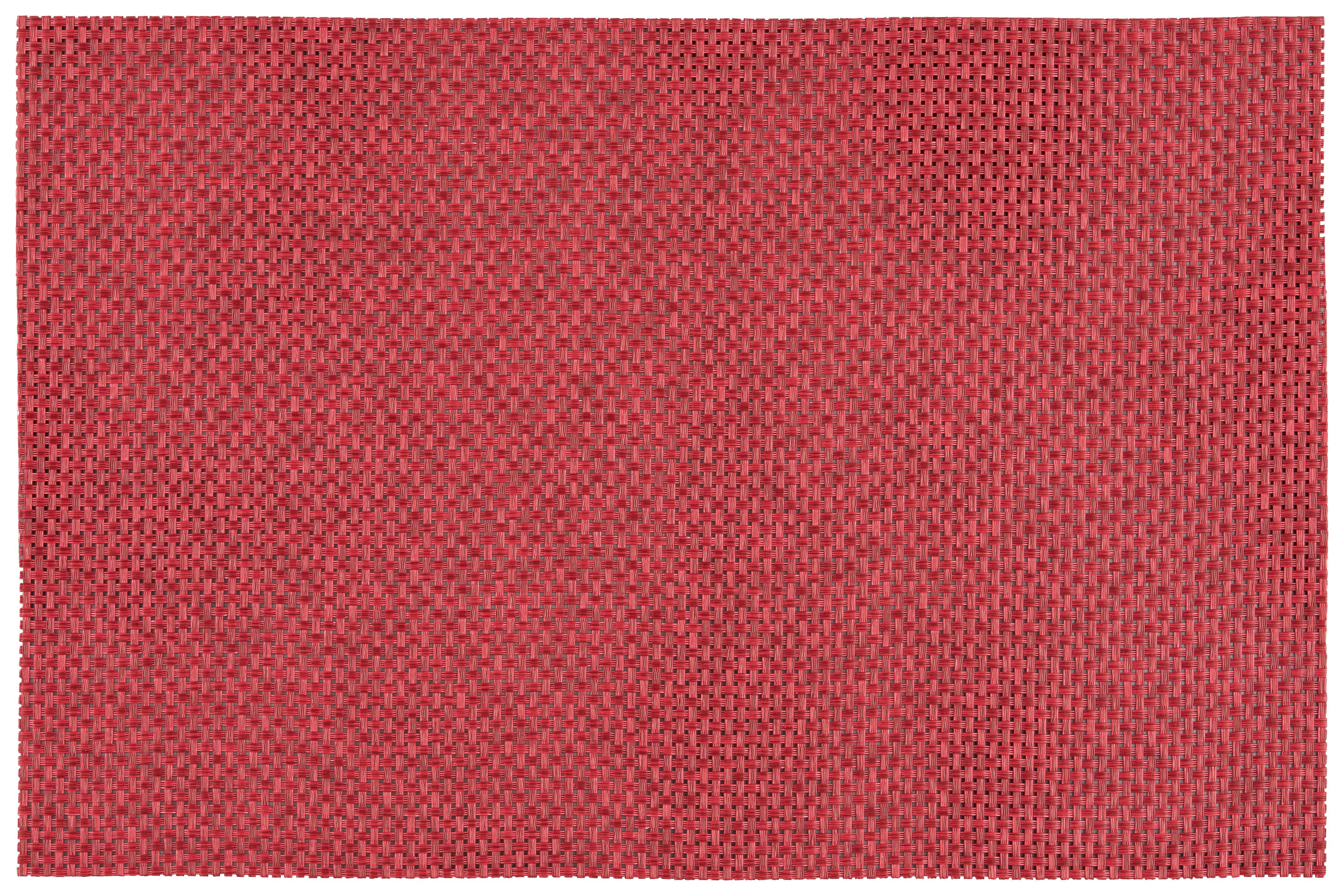 Namizni Pogrinjek Stefan - rdeča, umetna masa (45/30cm) - Modern Living