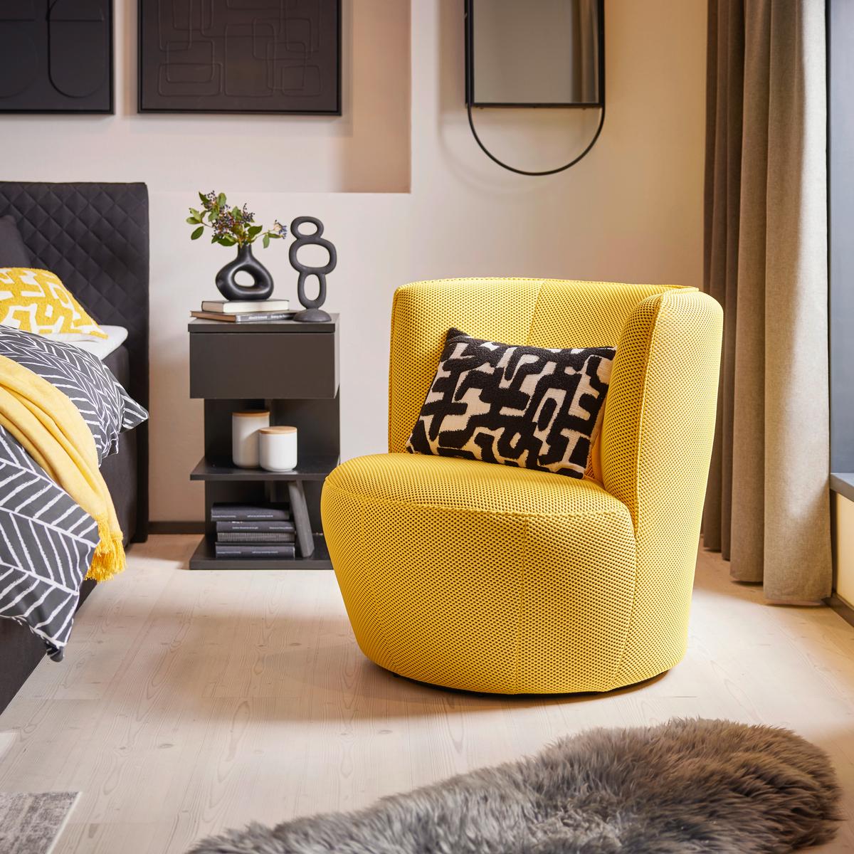 Okrasna Blazina Silva - črna/bela, Moderno, tekstil (30/50cm) - Modern Living