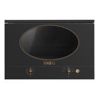 Beépíthető Mikrohullámú Sütő Smeg Mp822nao - bronzszínű/antracit, Design (59,5/39/33,4cm)