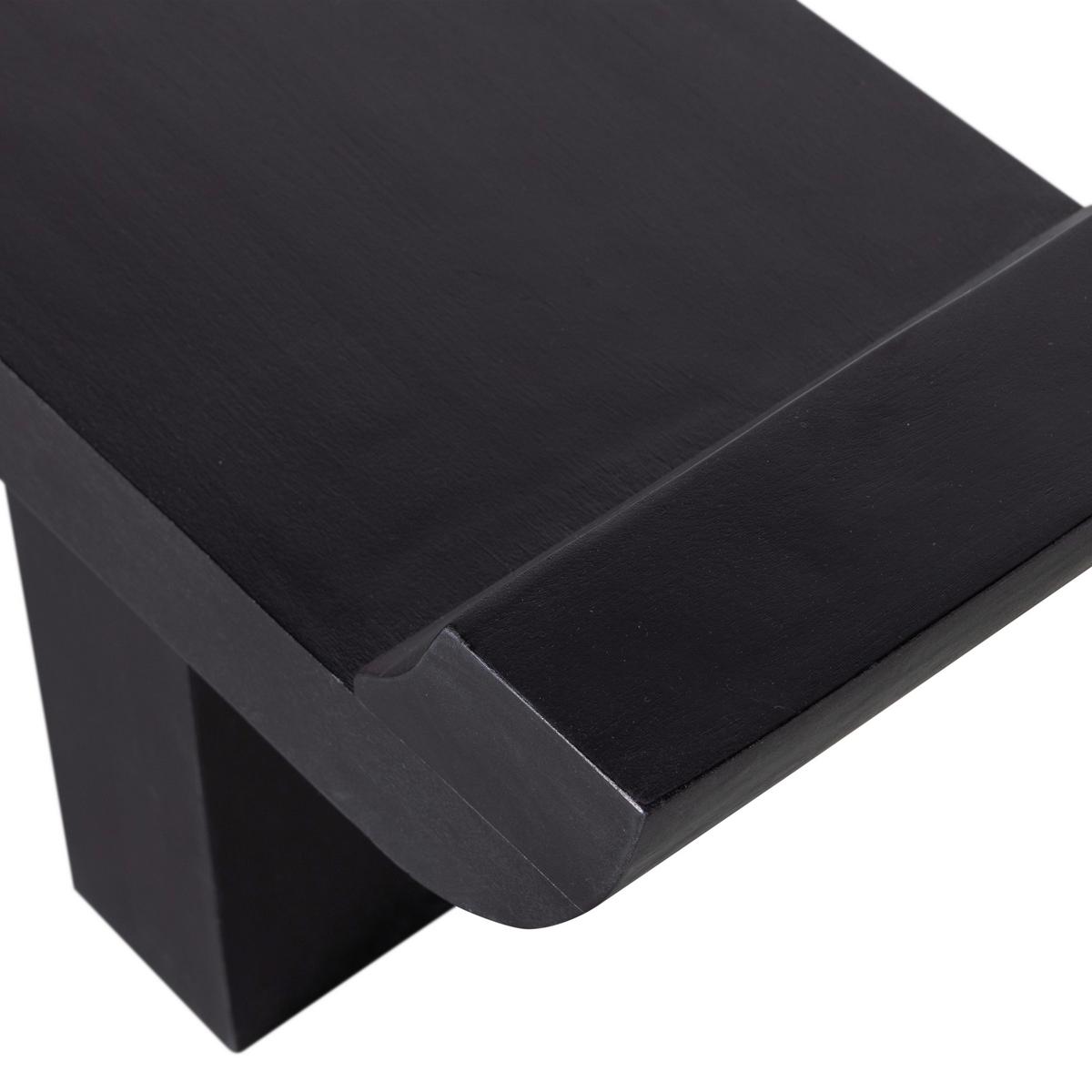 Garderobenschrank Lox Schwarz B: 183 cm - Schwarz, Design, Holz (183/35/53cm) - Livetastic
