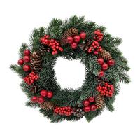 WIENIEC 22HQX5041 - różnokolorowy, Natur, tworzywo sztuczne/materiały naturalne (33cm) - X-Mas