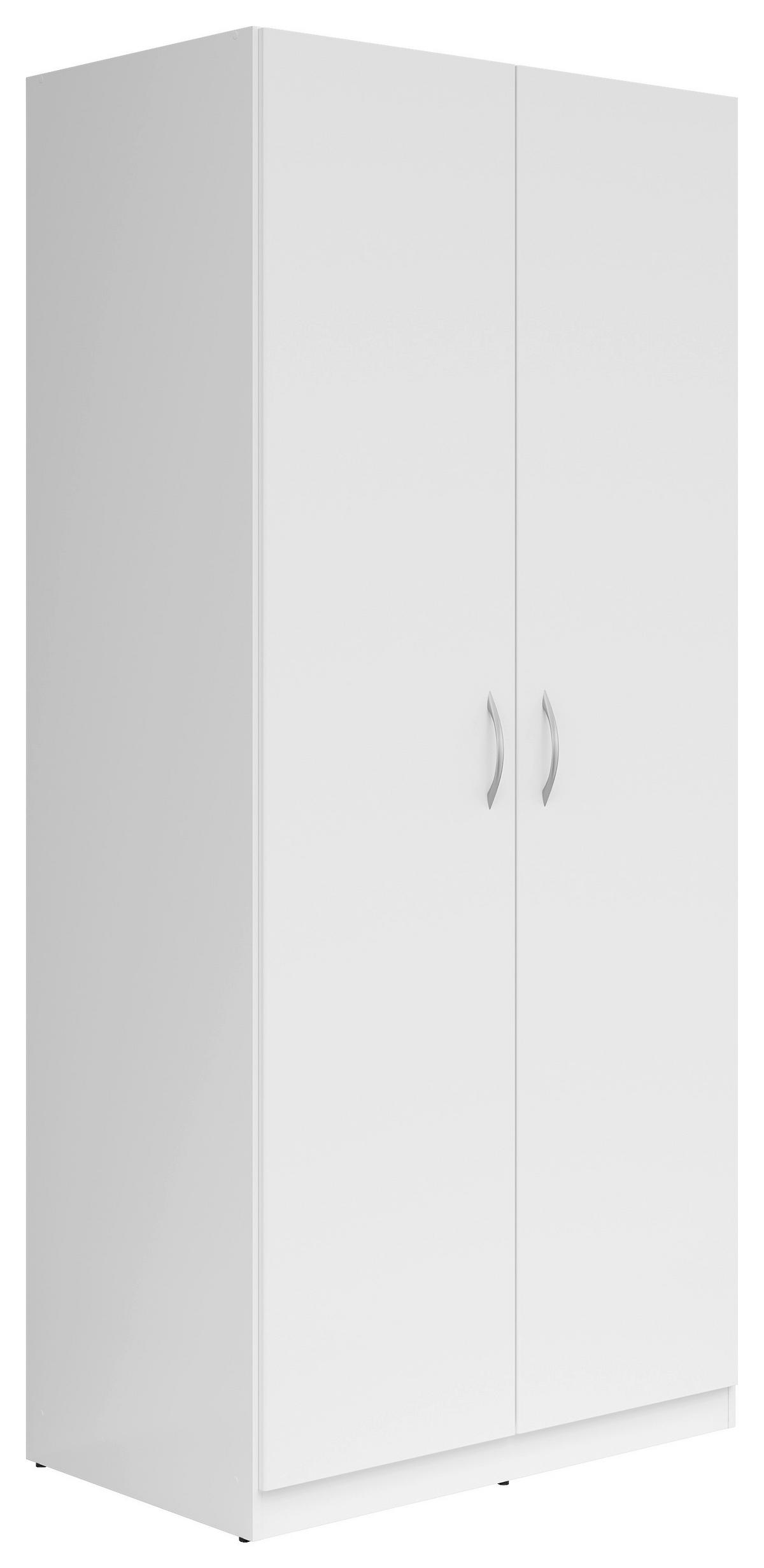 Șifonier CASAO - alb, Konventionell, material pe bază de lemn (91/197/54cm)