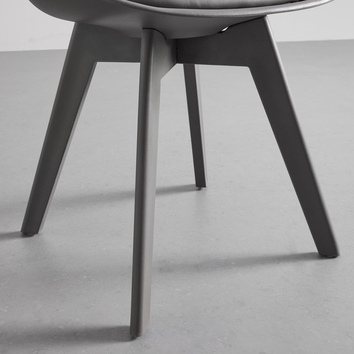 KRZESŁO VEGA - szary, Modern, tworzywo sztuczne (46/83/54cm) - Bessagi Home