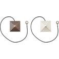 Privez Za Zaveso Bernie - bron/srebrna, Moderno, kovina (6/6cm) - Mömax modern living Privez Za Zaveso Bernie - bron/srebrna, Moderno, kovina (6/6cm) - Mömax modern living