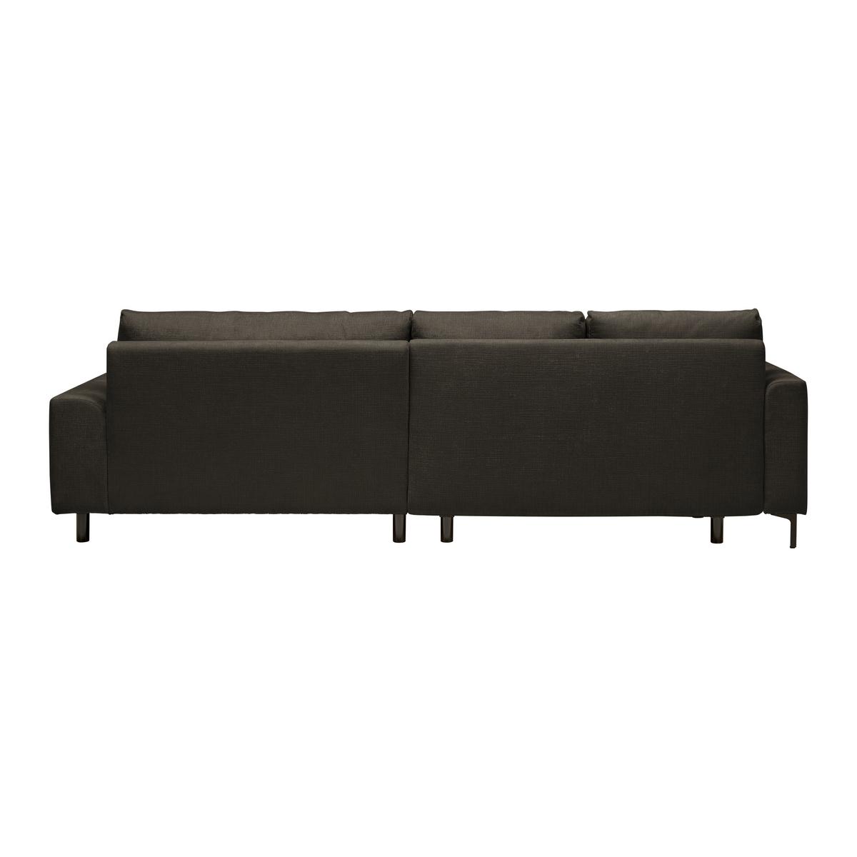 Ecksofa Integra Beige - Anthrazit/Schwarz, Textil/Metall (170/81-93/294cm) - Mömax