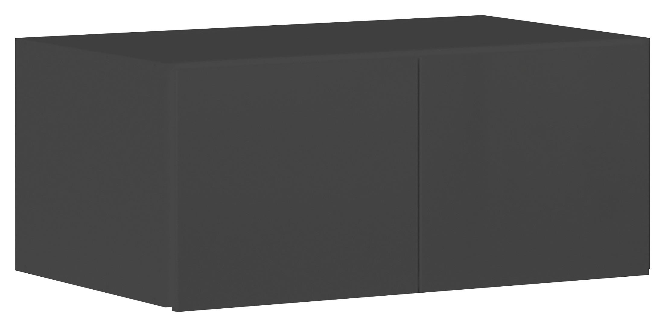 DULAP MAX-EXTRA - gri, Konventionell, material pe bază de lemn (91/39/54cm) - Modern Living