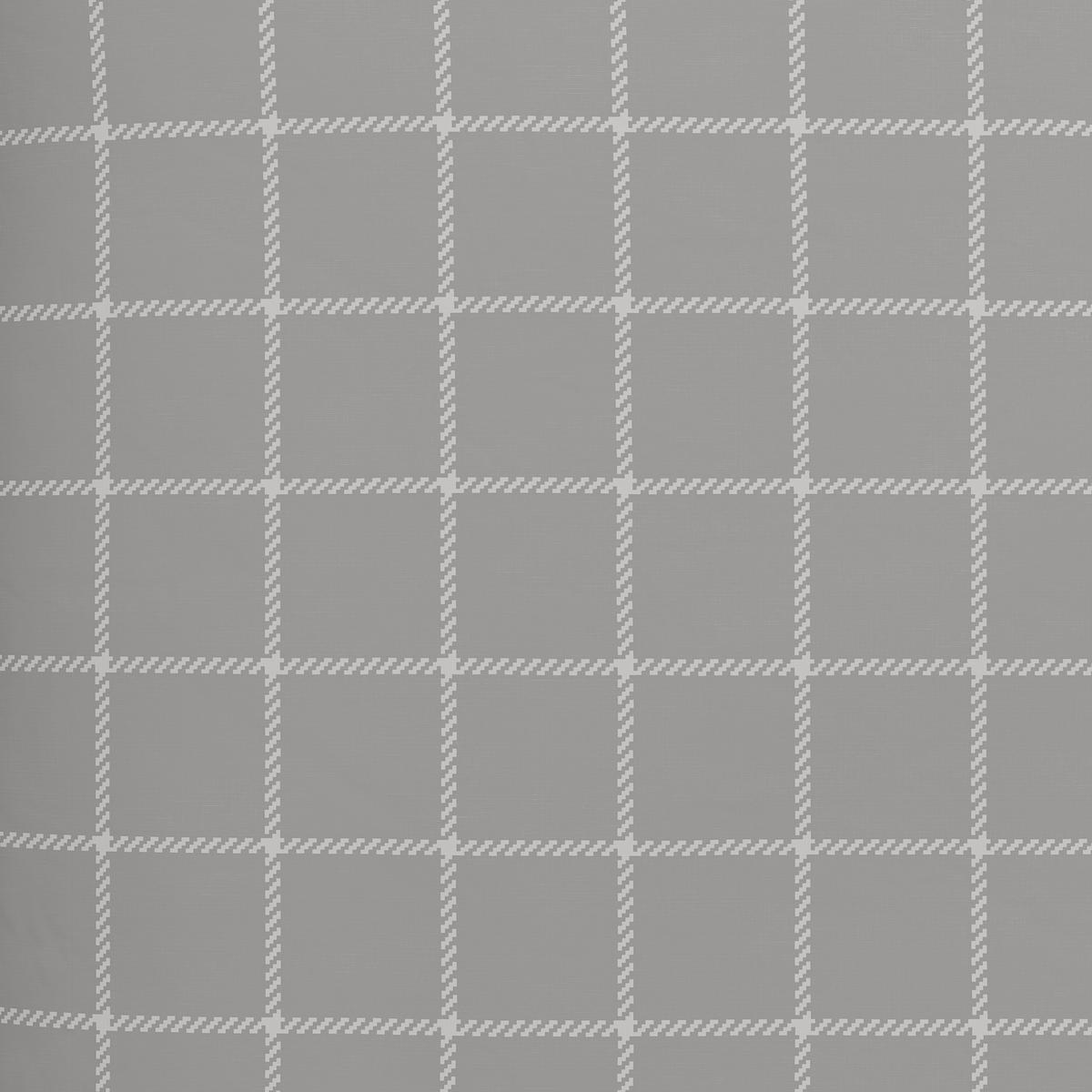 Bettwäsche Karo Allover Hellgrau ca. 140x200cm - Hellgrau, KONVENTIONELL, Textil (140/200cm) - Mömax