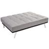 BÄDDSOFFA JAN II -BASED- - grå, Modern, metall/trä (179/84/96cm) - Based