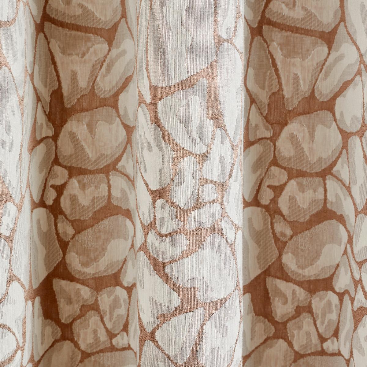 ZASŁONA NA PRZELOTKACH PEDRA - taupe/brązowy, Lifestyle, tkanina (140/245cm) - Dieter Knoll