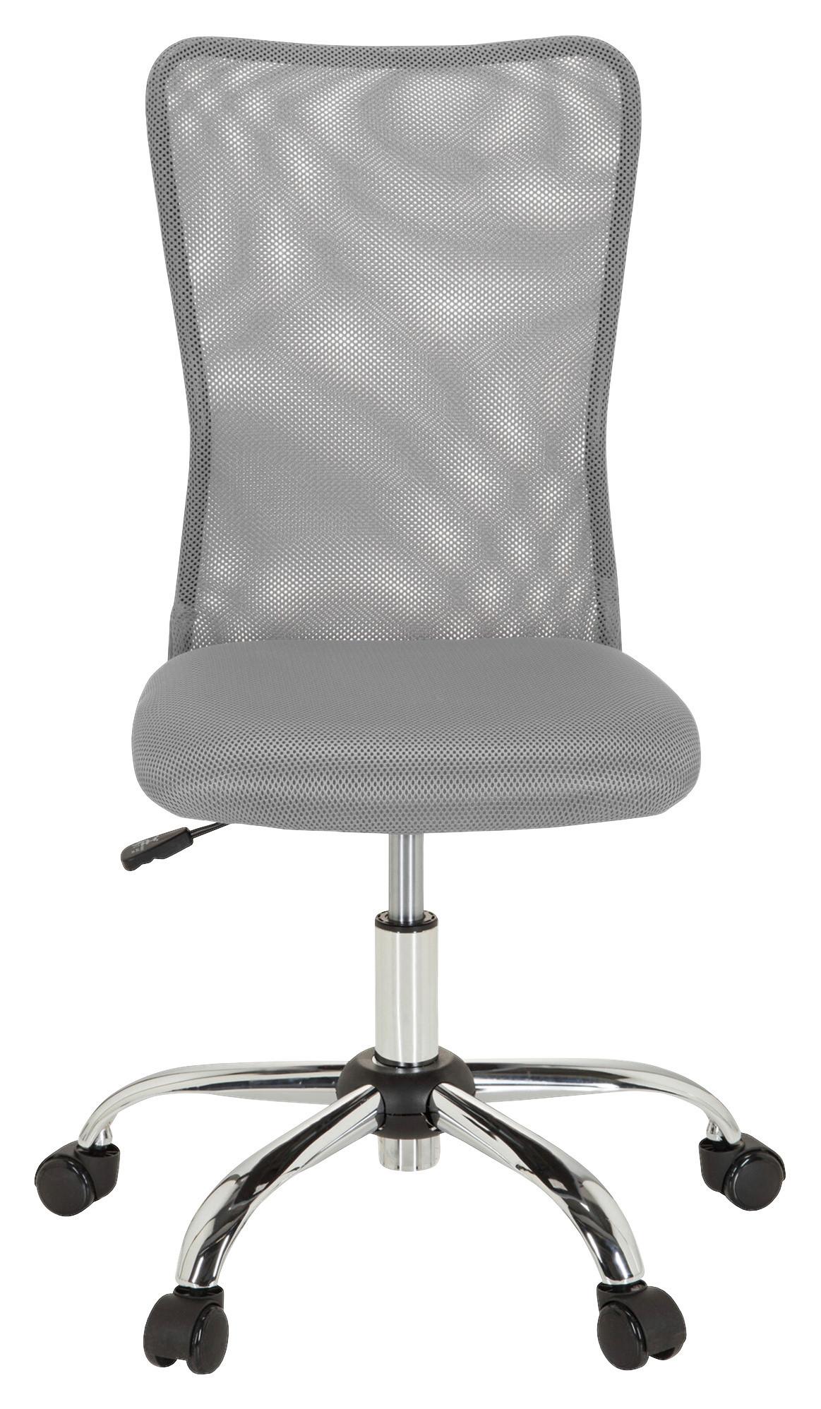 Mladinski Vrtljivi Stol Kiddy Net I, Siva - siva, Basics, umetna masa (54/88-98/54cm) - MID.YOU