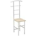 Herrendiener in Eichefarben - Eichefarben/Alufarben, MODERN, Holzwerkstoff/Metall (46/109/46cm) - Mömax modern living Herrendiener in Eichefarben - Eichefarben/Alufarben, MODERN, Holzwerkstoff/Metall (46/109/46cm) - Mömax modern living
