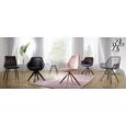 Armlehnstuhl aus Samt in Grau - Schwarz/Grau, LIFESTYLE, Holz/Textil (68/86/64cm) - Premium Living Armlehnstuhl aus Samt in Grau - Schwarz/Grau, LIFESTYLE, Holz/Textil (68/86/64cm) - Premium Living