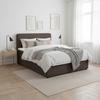 BOXSÄNG MARCO - brun/svart, Modern, trä/textil (140/200cm) - Bessagi Home