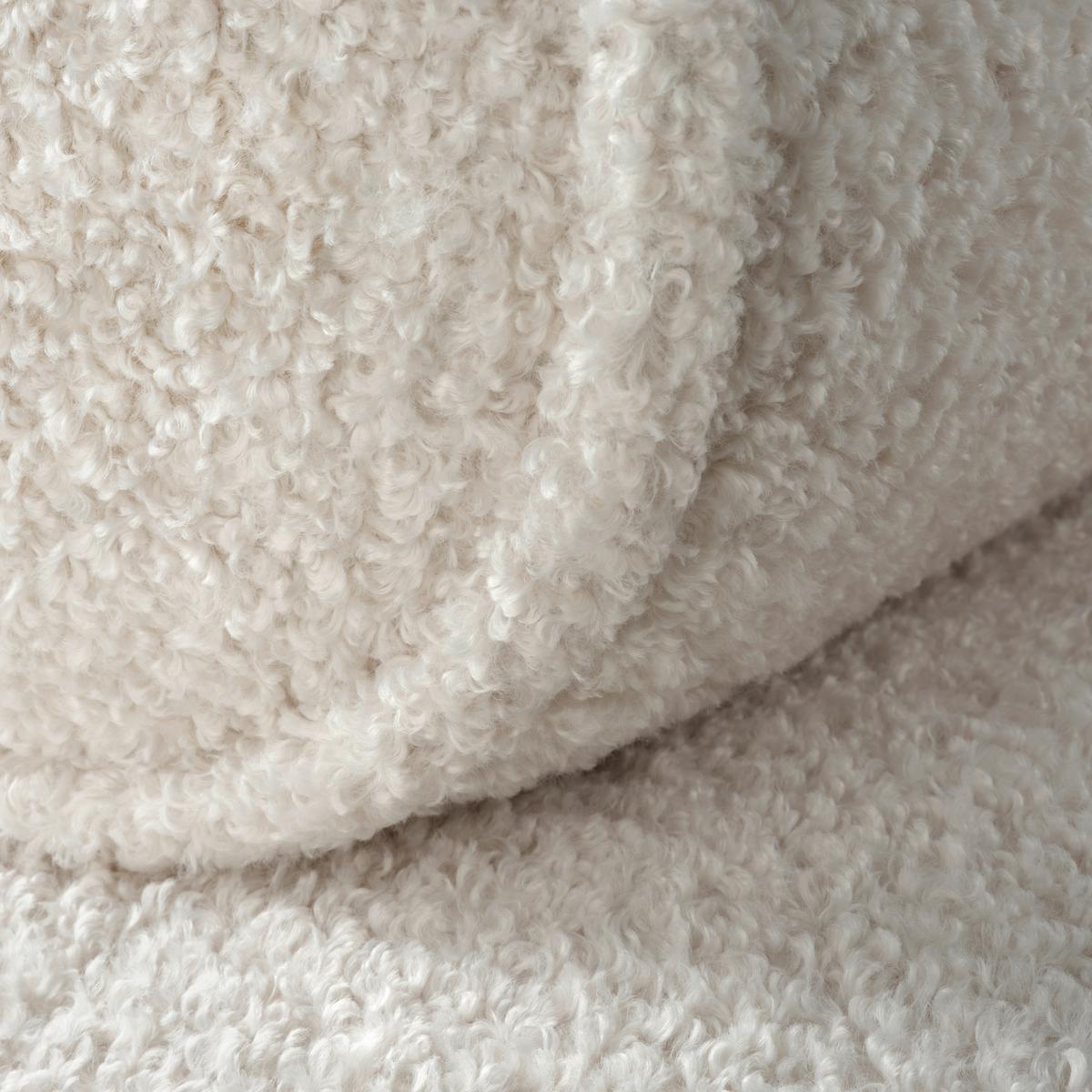 Wohnlandschaft Casimir in Weiss - Creme/Schwarz, LIFESTYLE, Kunststoff/Textil (310/180cm) - Premium Living