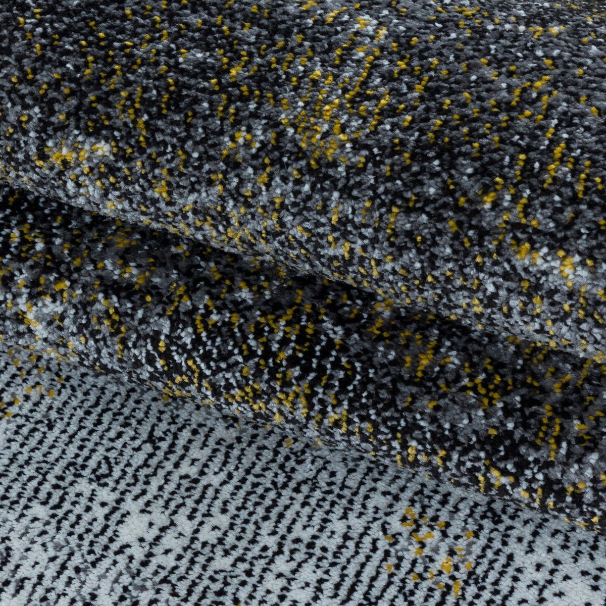 Webteppich Ottawa Gelb ca. 80x150cm - Gelb, Design, Textil (80/150cm)