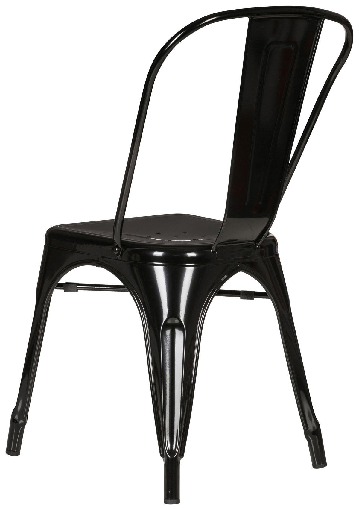 Stol Vantaggio Comfort, Črna - črna, Basics, kovina (44/84/54cm) - MID.YOU